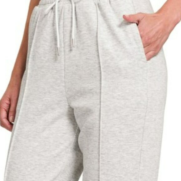 Zenana Drawstring Sweatpants with Pockets - Picture 4 of 4